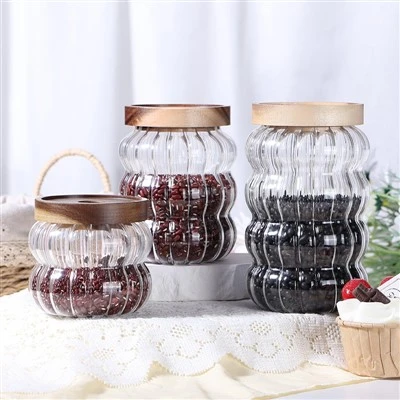 Borosilicate Glass Storage Jar